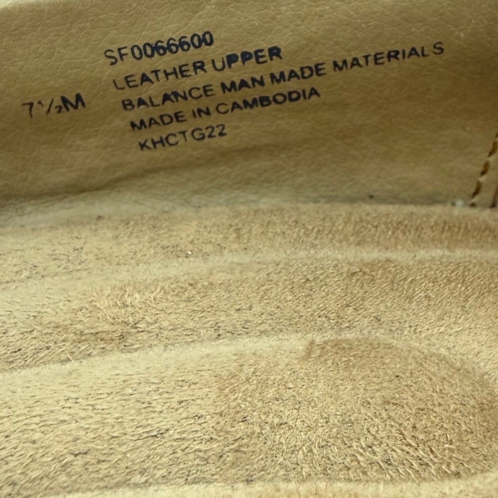 NEW Sofft Womens 7.5 Nasia Cork Brown Leather Round Toe Block Heel Comfort Pumps - Picture 6 of 6